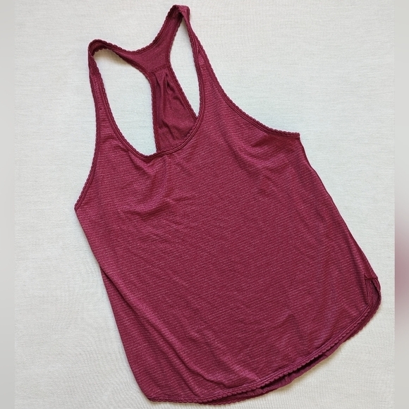 LULULEMON Women's Athletic Tank Top Dark Pink Size Small - Picture 1 of 8